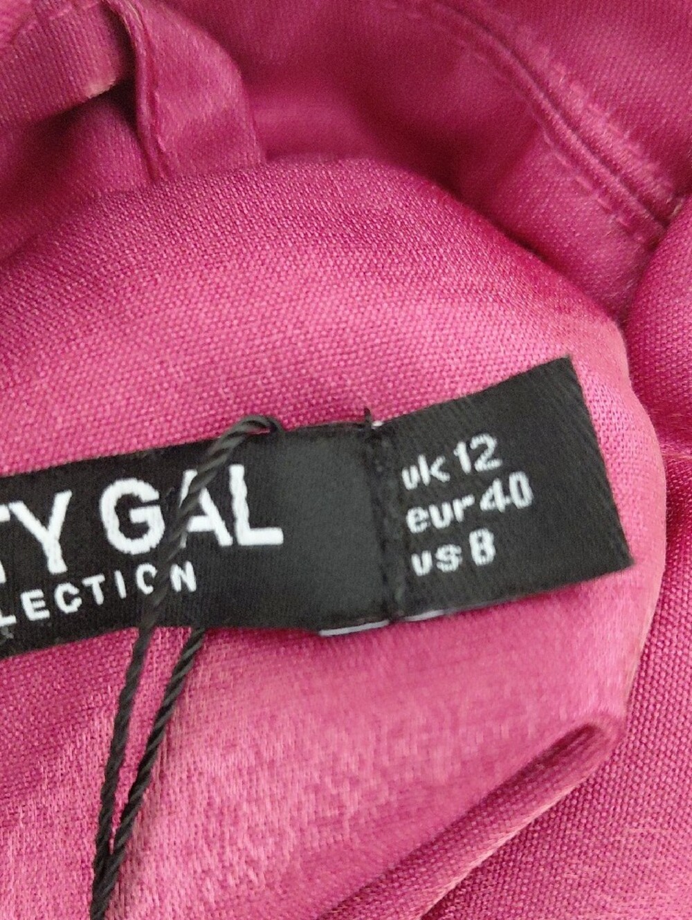 Nasty Gal Cropped Fuchsia Blazer - Picture 5 of 5